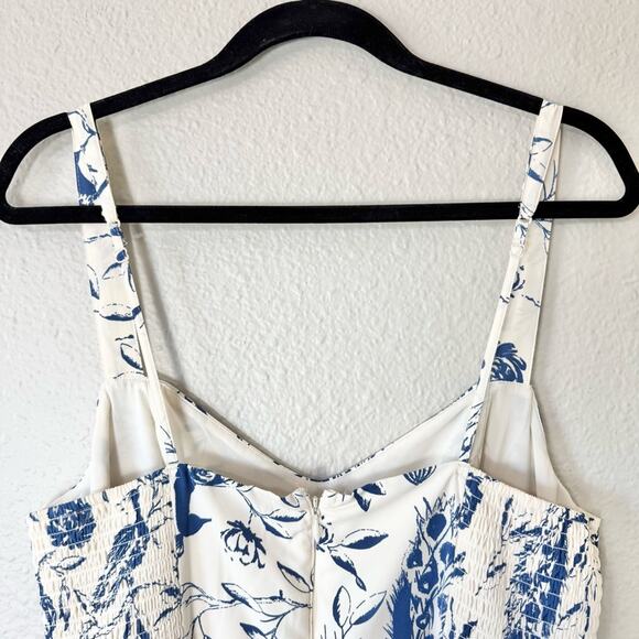 Abercrombie Drama Ruffle Tiered Maxi Dress Size Large Petite - Picture 6 of 11